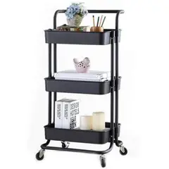 ONE PIXEL - Carrito De Almacenamiento De 3 Niveles Organizador Cocina