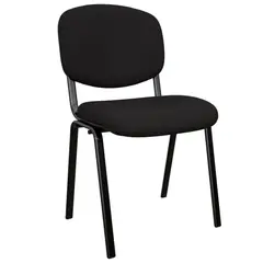 GENERICO - Silla Interlocutora Isoceles Alta Calidad Negra