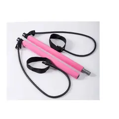 GENERICO - Barra De Pilates Con Bandas Elasticas Palo Yoga Mas Bandas