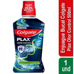 COLGATE - Enjuague Bucal Plax Odor Control 500ml