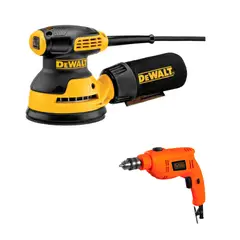 DEWALT - Lijadora Roto Orbital 5" De 275 W Dwe6421k
