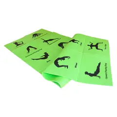 ULTIMATE FITNESS - Mat de Yoga 6 mm Poses