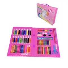 GENERICO - Set De Arte Y Dibujo Con 86 Piezas Didáctico Creativo.