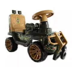 GENERICO - Jeep Montable Versión Jungla Con Direccion Y Sonidos.