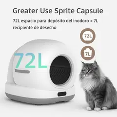 LIBELULA - Arenero Gatos Grande Autolimpiable automática