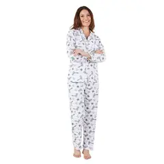 SANTANA - Pijama Mujer Daniela Gris