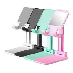 GENERICO - Soporte Celular-tablet Escritorio Base En Metal