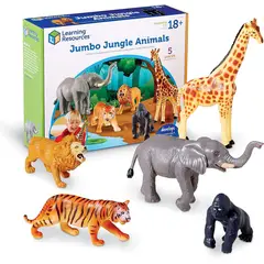LEARNING RESOURCES - Figuras De Animales De La Selva Figuras De Colección Niños