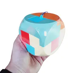 GENERICO - Puzzle Rompecabezas Ensamblar Juguete 6 Piezas Colores Logic