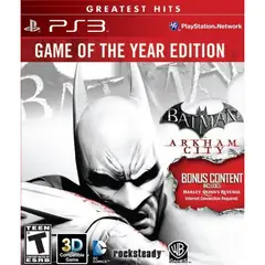 WARNER BROS - Batman arkham city gotye - playstation 3