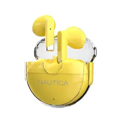 NAUTICA - AUDIFONOS T320 TWS EARBUDS CASE - YELLOW