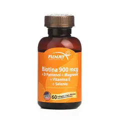 FUNAT - Biotina Ultra 900mcg X 60 Capsulas