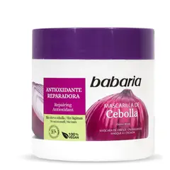 BABARIA - Mascara Cebolla Antioxidante Y Reparadora X 400ml