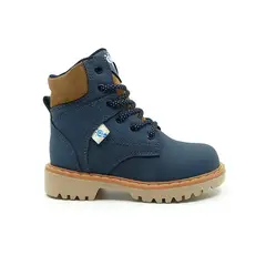 PAPOS - Botas Niños Morgan Azul - Zapatos Niños - Beige