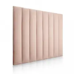 BANZAY - Cabecero Paneles Cama Semi Doble - Rosado