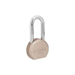 HERMEX - Candado Acero Máxima Seguridad 65mm Largo