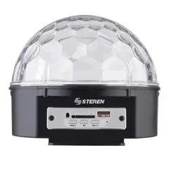 STEREN - Esfera De Luces Led Con Bocinas Y Reproductor Usb - Led-050