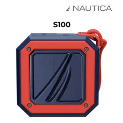 NAUTICA - PARLANTE S100 NAVYRED PORTABLE BLUETOOTH OUTDOOR