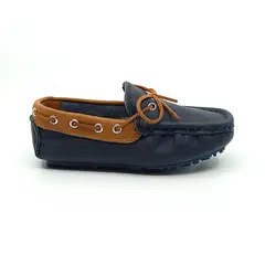 PAPOS - Mocasines Niños Otelo Star Azul - Mocasines Niños - Azul