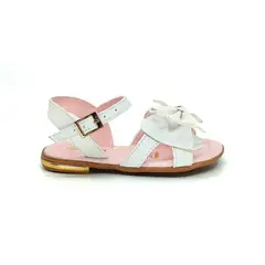 PAPOS - Sandalias Juanita Blancas - Beige