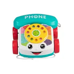 KIDSHOP - Telefono Didactico Cuerda Ruedas J-9146-T Verde
