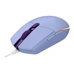 LOGITECH - Mouse Gamer De Juego G Series Lightsync G203 Lila