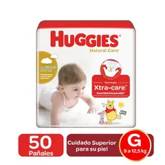 HUGGIES - Pañales Natural Care Etapa 3 G X 50und