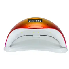 GENERICO - Lampara Secado Uñas 48W Luz Led Base Temporizador Tornasol