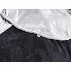 GENERICO - Cobija Termica Doble Faz 190x220 cm SemidobleDoble GrisNegro