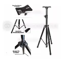 SHEN HUANG - Tripode Ajustable Para Cabina 120 Cm Profesional