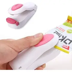 GENERICO - Mini Sellador De Bolsas Manual Plasticas Portatil De Pilas