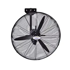 KALLEY - Ventilador Industrial de Pared de 26 Pulgadas Negro