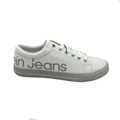 CALVIN KLEIN - Tenis moda caballero marca color BEIGE YM0YM00307YAF