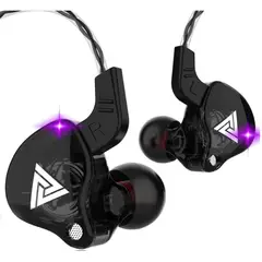QKZ - Audífonos in-ear gamer Audio AK6 AK6 negro
