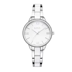 LOIX - Reloj clasico para mujer en acero L 1266-4