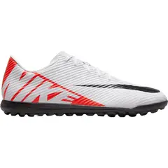 NIKE - Zapatillas Vapor 15 Club Turf-Blanco/Rojo