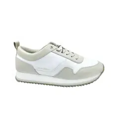 CALVIN KLEIN - Tenis moda caballero marca color BEIGE HM0HM00855-0F5