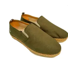 SALVADOR BEACHWEAR - Alpargatas Salvador Verde Militar