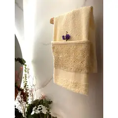 NOSSARENA - Toalla de manos 40x60cm Beige