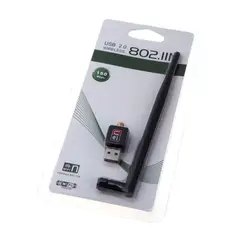 GENERICO - Antena Wifi Adaptador Usb 600mbps Antena 802INN Para PC