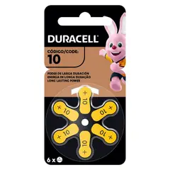 DURACELL - Pila Auditiva 10 X 6und