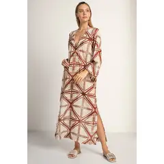 TOUCHE BALNEAIRE - Vestido Largo de Playa Para Dama Marca Ref 0A58041