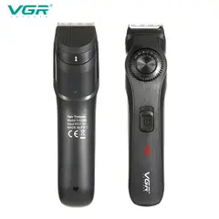 VGR - Maquina Afeitadora Electrica Recortadora Barba Profesional V-028B
