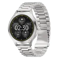 GENERICO - Reloj Inteligente BE-214 Plateado Smartwatch