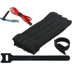 GENERICO - Organizador de cables cintas velcro 50 und reutilizables