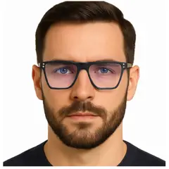 BUHO PARIS - Gafas de Computador Anti Luz Azul - para Hombre Ejecutiva