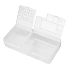 TRUPER - Organizador 18cm 7 Pg componentes celular chips IC, tornillos etc