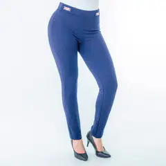 L Y H - Leggins Para Mujer Azul Marca L&H