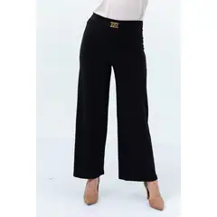 L Y H - Pantalon Para Mujer Negro Marca L&H