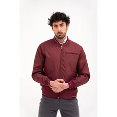 L Y H - Chaqueta Para Hombre Rojo Marca L&H